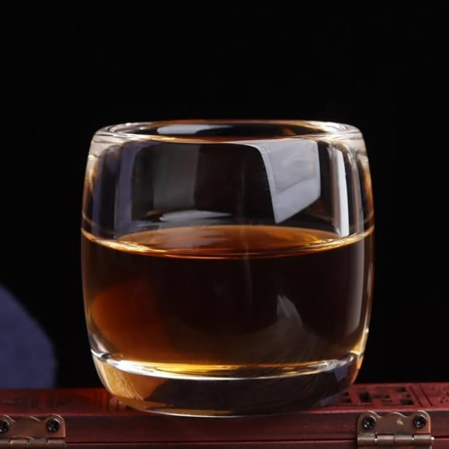 Amazon.co.jp: Eculcki 水晶お猪口 盃 ぐい呑み 110ml 手作り