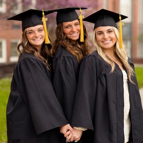 Image of GraduationMall Single&Multiple Color Graduation Tassel with 2026 Year Charm 9 inch