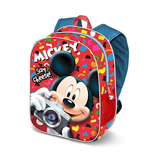 Karactermania Topolino Say Cheese: Mochila Infantil  31 cm  Multicolor