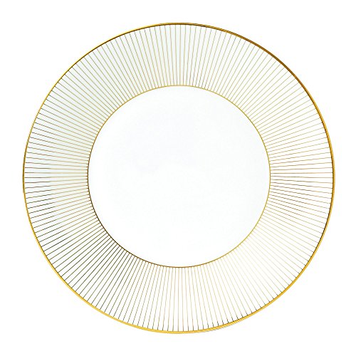 Jasper Conran by Wedgwood Jasper Conran Gold Accent Plate 9" Gold Pinstripe