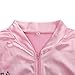 1950s Pink Satin Jacket with Neck Scarf Girls Women Halloween Costume (X-Small)