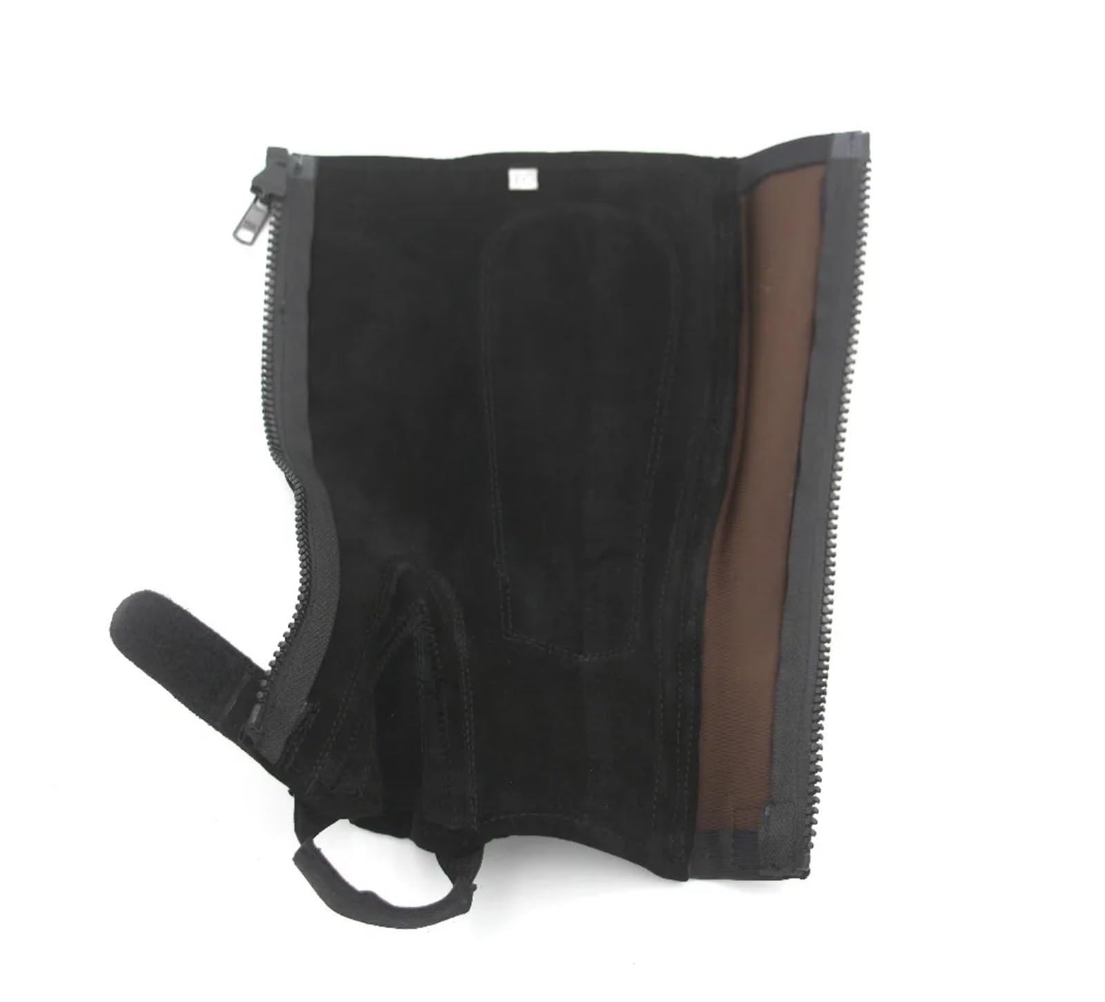 Reiten Half Chaps Reitchaps Halbchaps Wildleder-Reitchaps Körperschutzausrüstung Wildleder-Chaps Pferdesattel