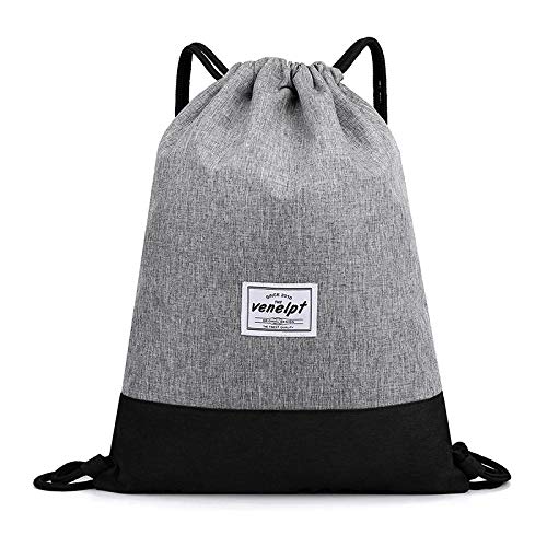 Demonqin Mochila con cordón Escuela Natación Gimnasio PE Bolsas de Hombro para Deportes