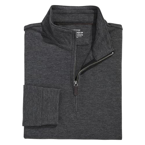 vineyard vines Men's Herringbone Bluffs Performance Quarter-Zip3