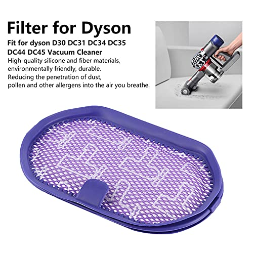 Filtro do aspirador de pó, peças de reposição do núcleo do filtro, filtro pré-motor lavável, acessór