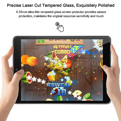 SIBEITU Screen Protector for iPad Mini 5/4th Generation, 9H HardnessTempered Glass Film Guard 7.9 inch (2 Pack)