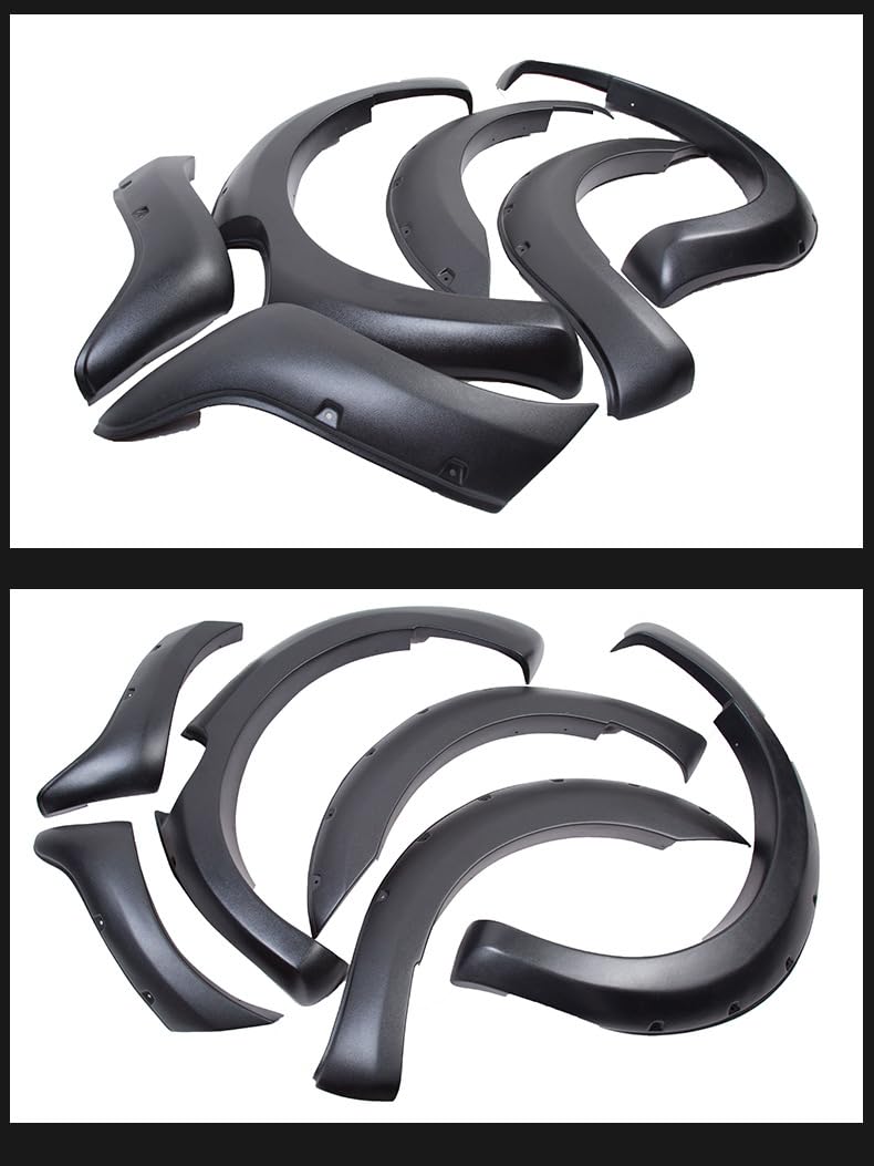 Élargisseurs d'ailes de Voiture pour Ford Ranger 2015 T7, Garde-Boue de Protecteur de Sourcil de Roue pour VéHicule Tout-Terrain, Auto Accessoires