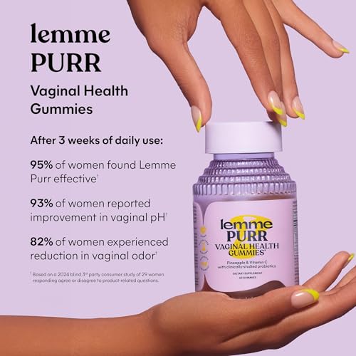 Lemme-Purr-Vaginal-Probiotic-Gummies-for-Women-Balanced-pH-Healthy-Odor-Yeast-Balance-Flora-Support-Vitamin-C-for-Immune-Health-Tasty-Pineapple-60-Count