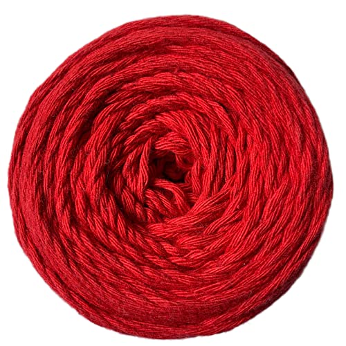 Image of Crochet Now 100% Cotton Yarn 8 Ply (100 Grams) goes with 5-6mm Hooks (Red)