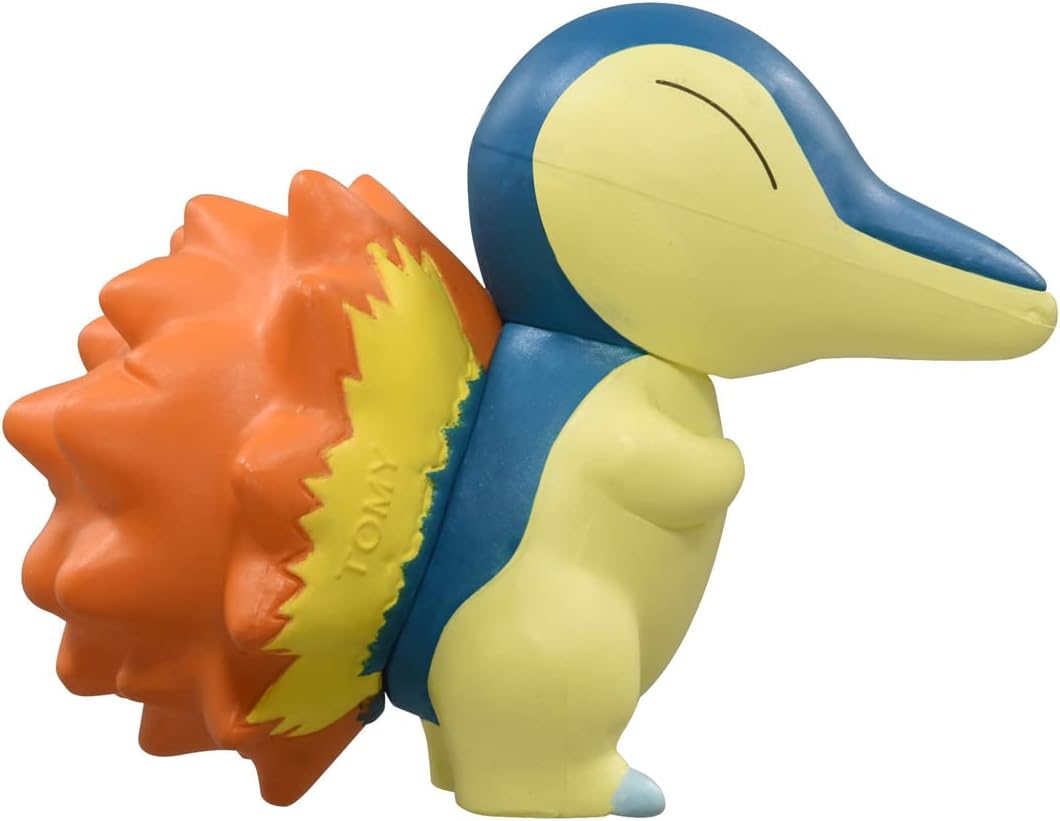 TAKARA TOMY Pokemon Monster Collection Moncolle MS-32 Cyndaquil Action Figure 4cm