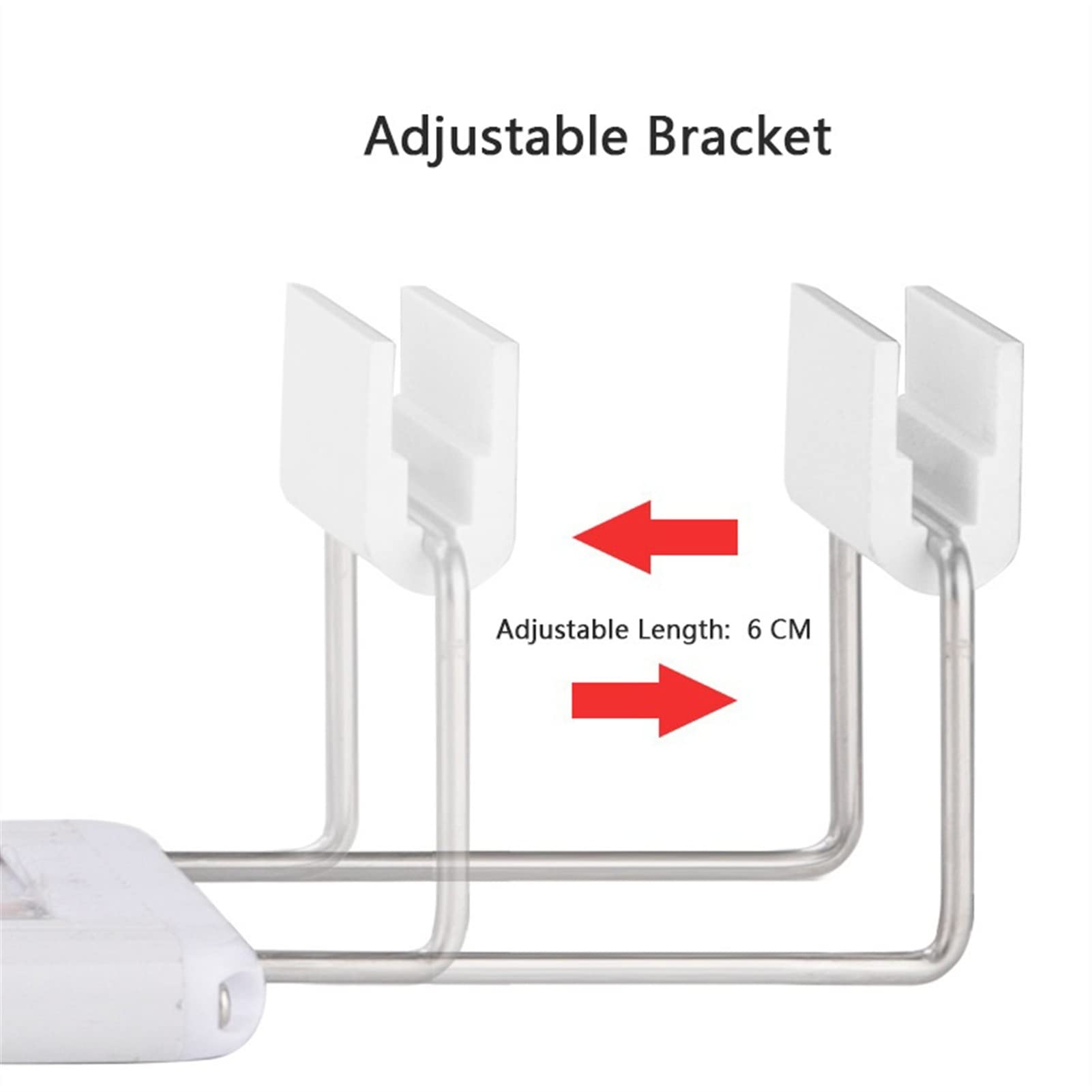Éclairage de Piscine Très Mince Le DS Aquarium Éclairage Aquatique Lumière de Plante Aquatique avec Support réglable 20-6 0cm Clip imperméable Extensible sur la Lampe for réservoir de Poisson Lumière