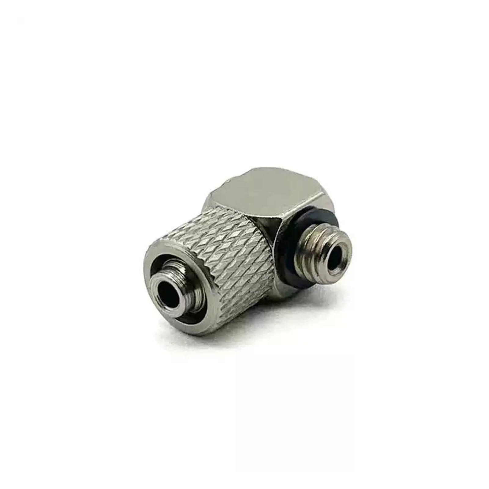 Connecteurs pneumatiques coudés PL6-M6 pour circuits d'automatisation et robots