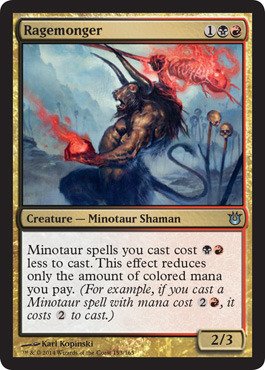 Magic The Gathering - Ragemonger (153/165) - Born of The Gods