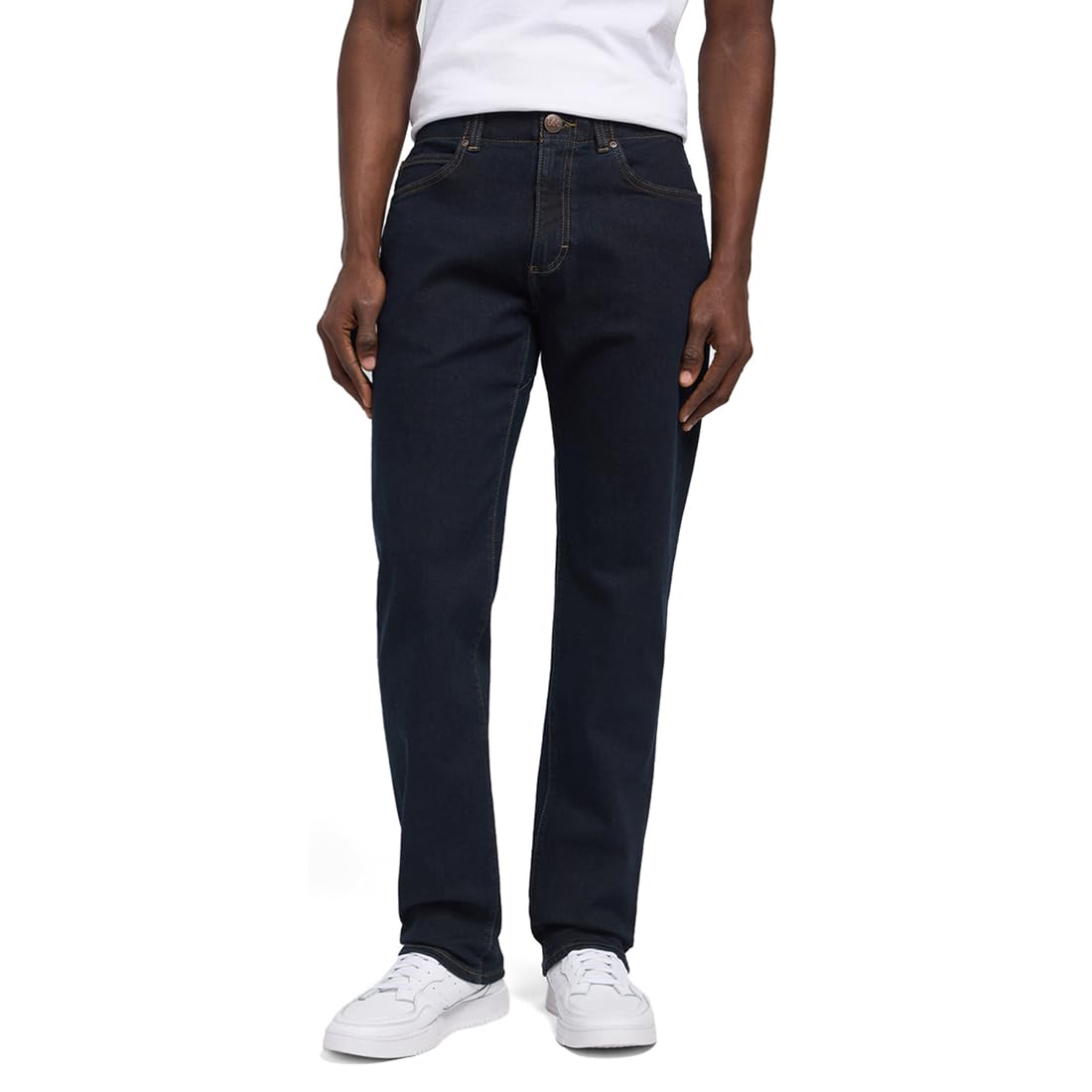 Lee Straight Fit Mvp, Jeans Uomo, Blu (Rinse), 32W / 32L-image