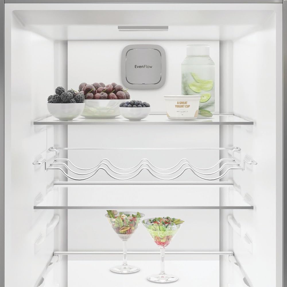 Hotpoint - HPMLF6443W4E Réfrigérateur Armoire Pose Libre 365L - Technologie No Frost et VitalCare - H 186,5 x L 59,7 x P 70,9 cm - Classe Énergétique E - Blanc