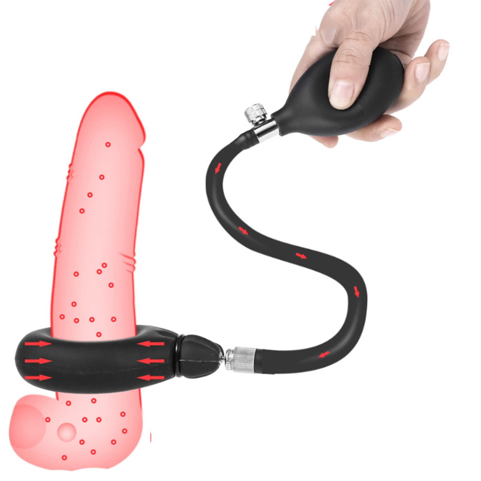 Racib Inflatable, silicone material, ready to use
