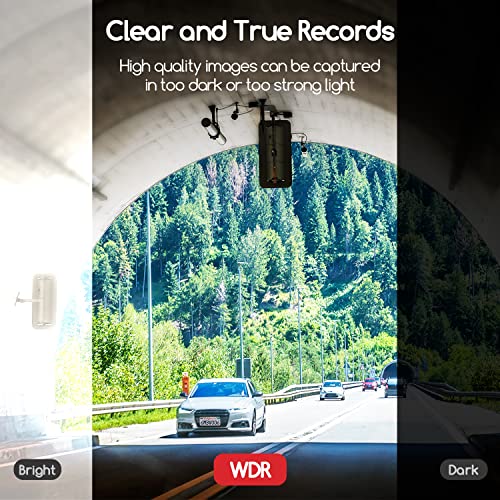 Cooau Mini Dash Cam, Dash Camera For Cars Fhd 1920X1080P, Dashcam Front With 2" Ips Screen, Car Dash Camera Built-In Night Vision, Wide Angle, Supercapacitor, Wdr, G-Sensor, Loop Record(M53) #TOP4