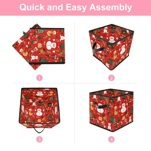 Panier de rangement pliable Oxford ultra résistant avec double poignées
