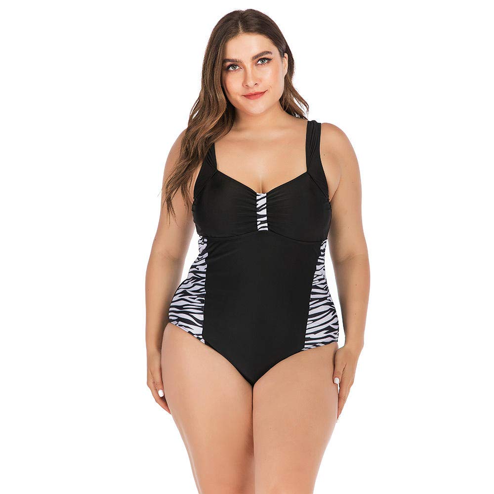 Damen Badeanzüge Damen Badeanzüge Mädchen Strand Bademode Geraffter Badeanzug mit offenem Rücken Damen Sexy Multicolor Plus Size Einteiliger Bikini