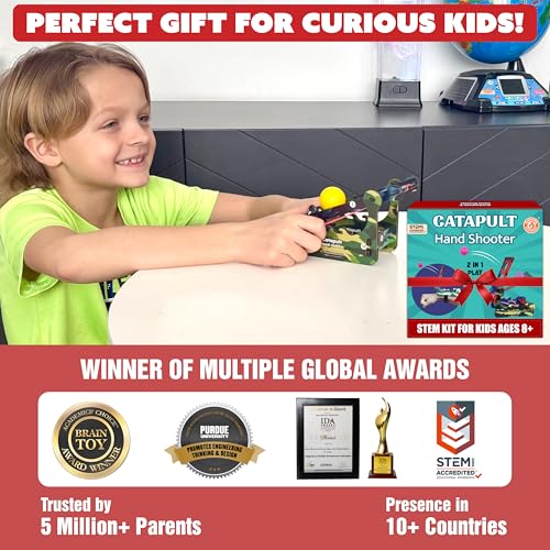 Image of Butterfly EduFields DIY Catapult Science Kit (Pack of 6) | Return Gift for Kids Age 6-10 | STEM Building Activity & School Science Project | Birthday Party Return Gifts