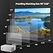 PONER SAUND Projector,2024 Upgraded Mini Projector 1080P Support Home Theater Video Projector,Compatible with USB VGA AV SD HDMI Smartphone PC Laptop PS3 PS4