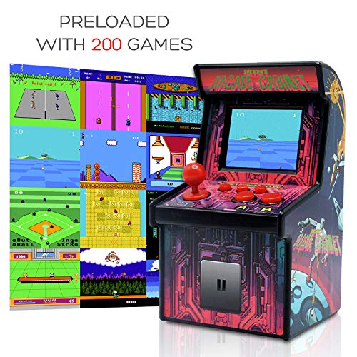 Funderdome Retro Mini Arcade Game Portable Gaming Console for Kids with 200 Classic Video Games