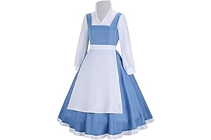 Belle Blue Dress Costume