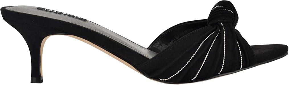 Amazon.com | Nine West Women's Laike Heeled Sandal, Black