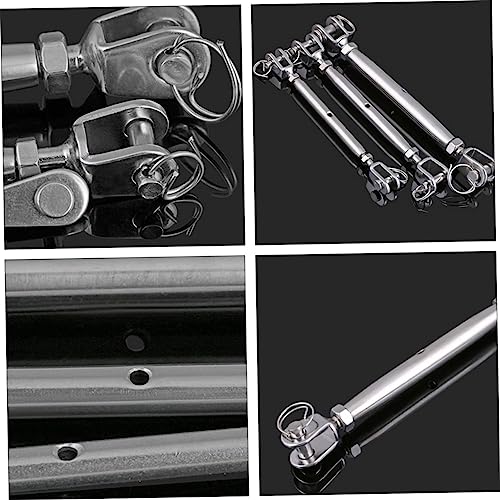 GLEAVI 2 piezas Tensores de Acero Inoxidable con Quijada y Quijada para Tensión de Cables miniatura 5