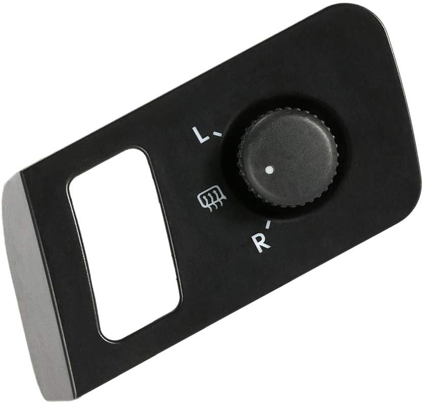 Car Power Rear View Mirror Switch, for Rear Side Mirror Switch Adjust Knob, for 2005 2006 2007 2008 2009 2010 2011 2012 2013 2014 1T1959552