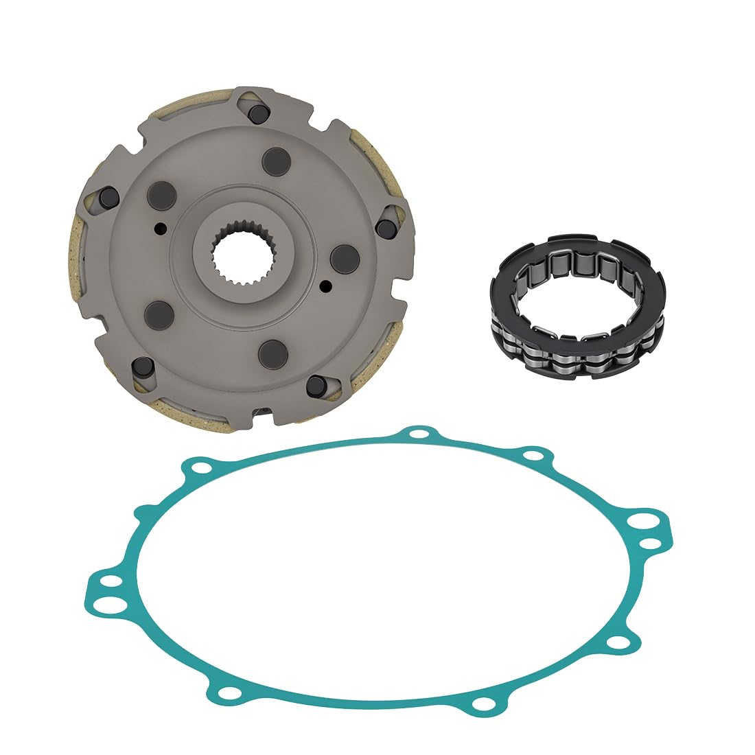 Support d'embrayage centrifuge Humide avec roulement Convient pour Yama-ha Kodiak Grizzly Wolverine Rhino 400 450 YFM400 YFM450 2000-2024 5GH-16620-00-00
