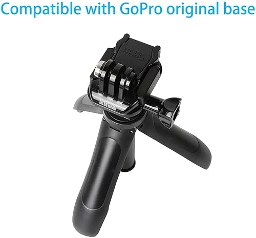 Miniatura 7 de PellKing Soporte adaptador de trípode de base de liberación rápida compatible con GoPro Hero 11, 10, 9, 8, 7, 6, 5, 4 Session Max, Insta360 One R,