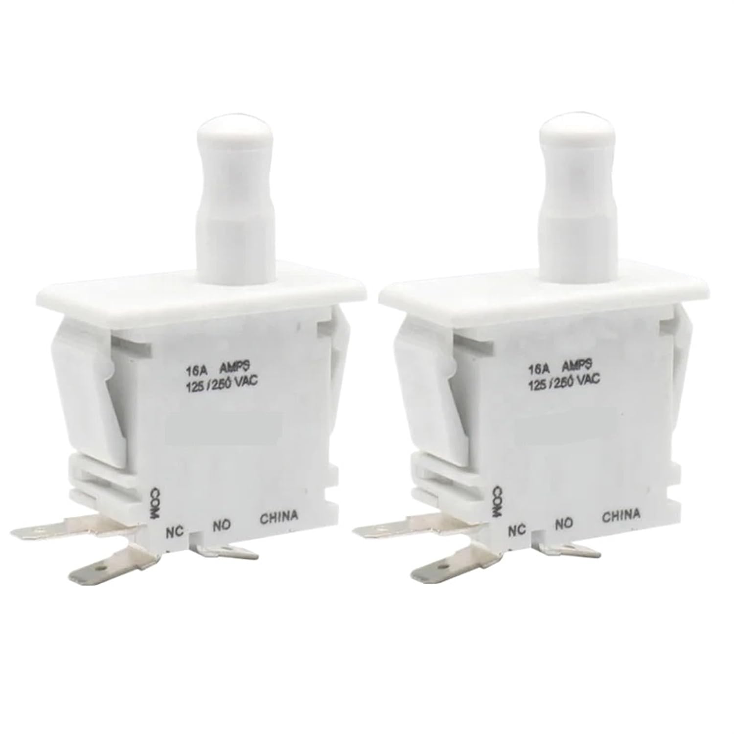 1PC Stretchable Button Normally Closed self-Locking instantaneous Door Switch