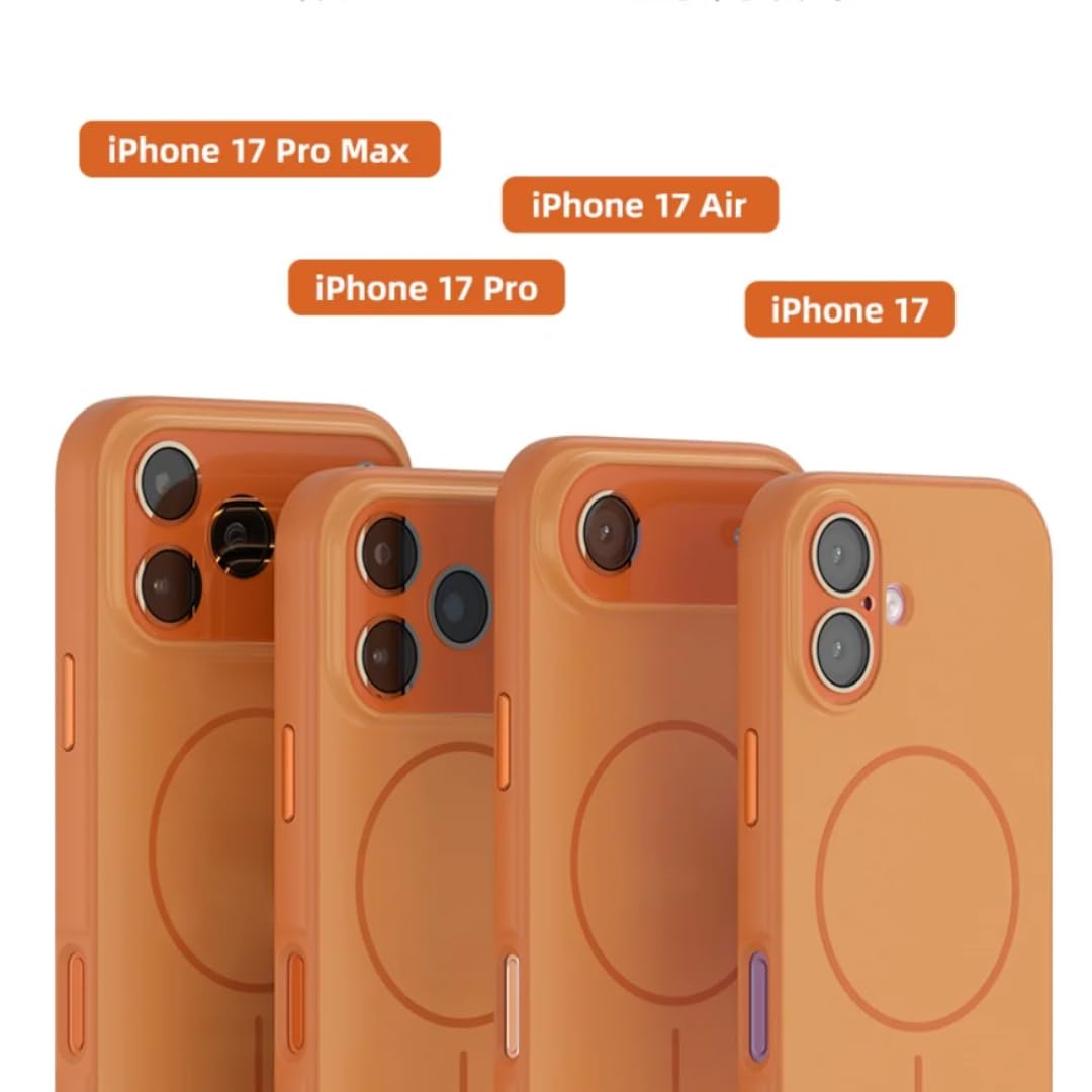Custodia Liquid Comfort Touch per iPhone 17, con ampia finestra in vetro e chiusura magnetica (per iPhone 17/nero)