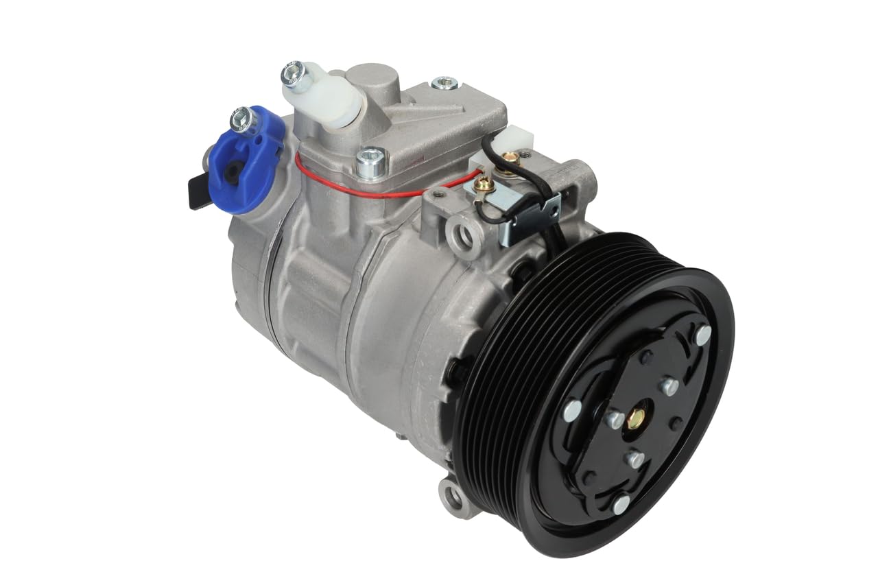 BOSCH A/C Kompressor für Klimaanlage Klimakompressor mit ID: 7SBU16C Kältemittel: R134a PAG 46 mit 130mm Riemenscheibe 9-Rillen A0002343711 A4572300111 0002343711 1 986 AD1 080