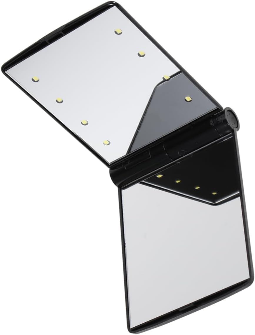 VICASKY Portable Lighted Makeup Mirror with LED 330 Degree Rotation