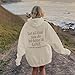 Lytiarul Let All That You Do Be Done in Love Hoodie for Women Christian Faith Sweatshirt Bible Verse Religious Pullover Tops(Apricot,M)
