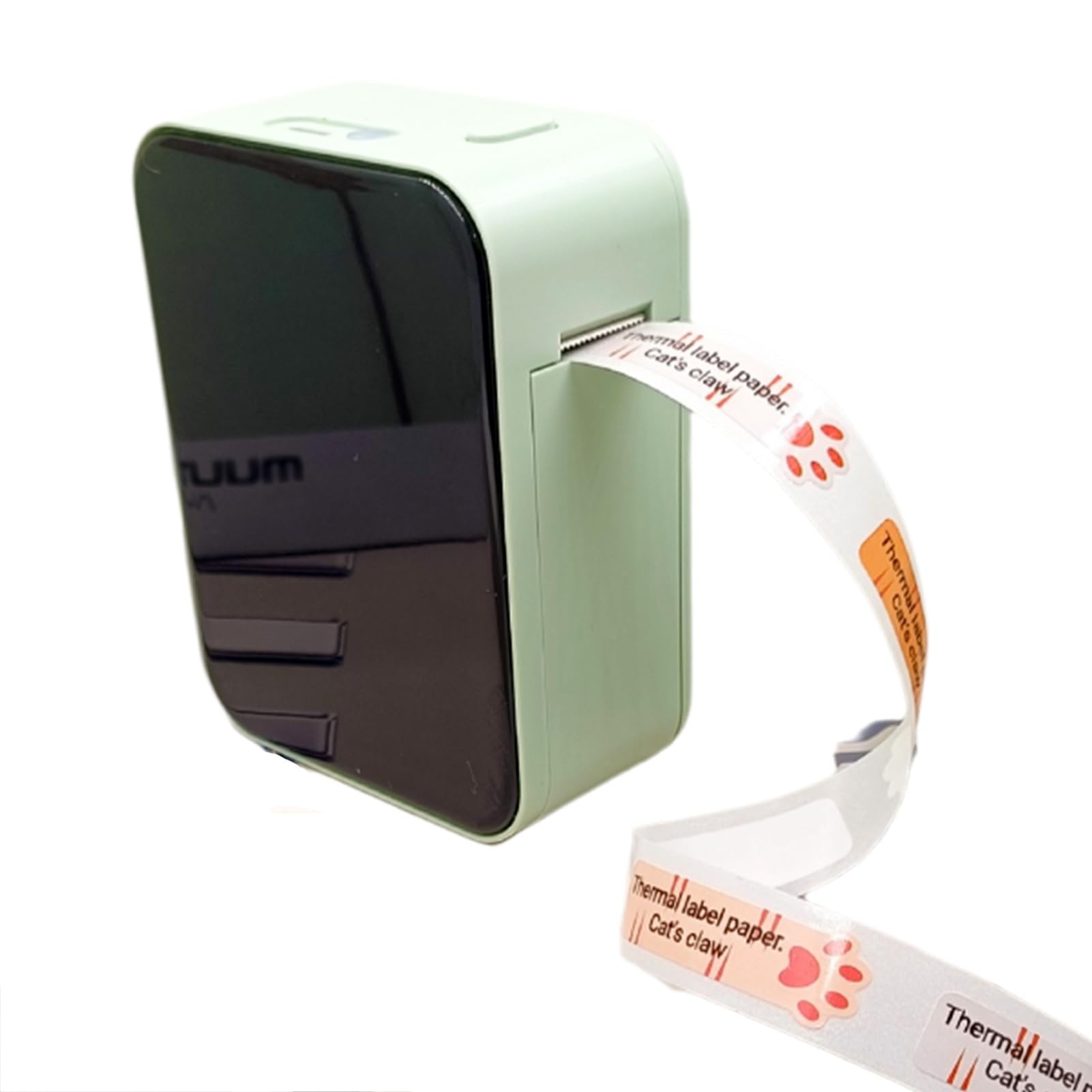 JQWJEBKW Rechargeable Thermal Label Printer with USB Smart Design, Multiple Templates Thermal Shipping Label Printer for Organizing Office Home