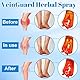 Timilk VeinGuard Kräuterspray, Krampfadern-Beruhigendes Spray, 30ml Professional Veinhealing Krampfadern Spray, Vein Guard Kräuter Spray, Veinhealing Varicose Veins Spray for Legs (A)