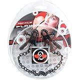 Heart 2 Heart Nipple Clamps Plier with Chain, Black