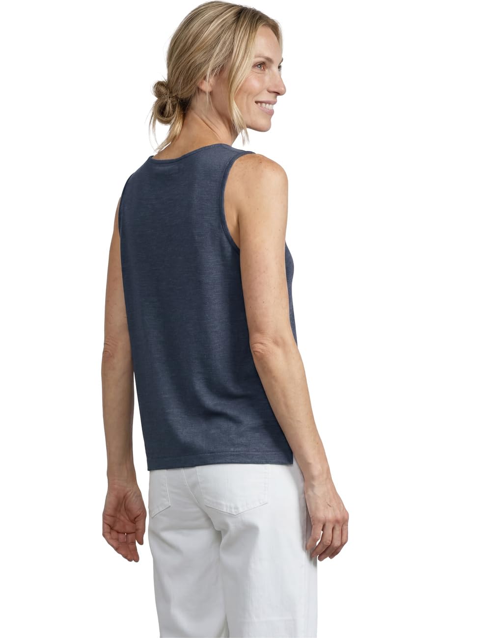 Street One 3230500 Top con Escote Barco y Detalle en los Hombros Mujer (Pack de 1)