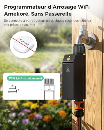 Programmateur arrosage WiFi WOOX connecté intelligent sans hub - 3
