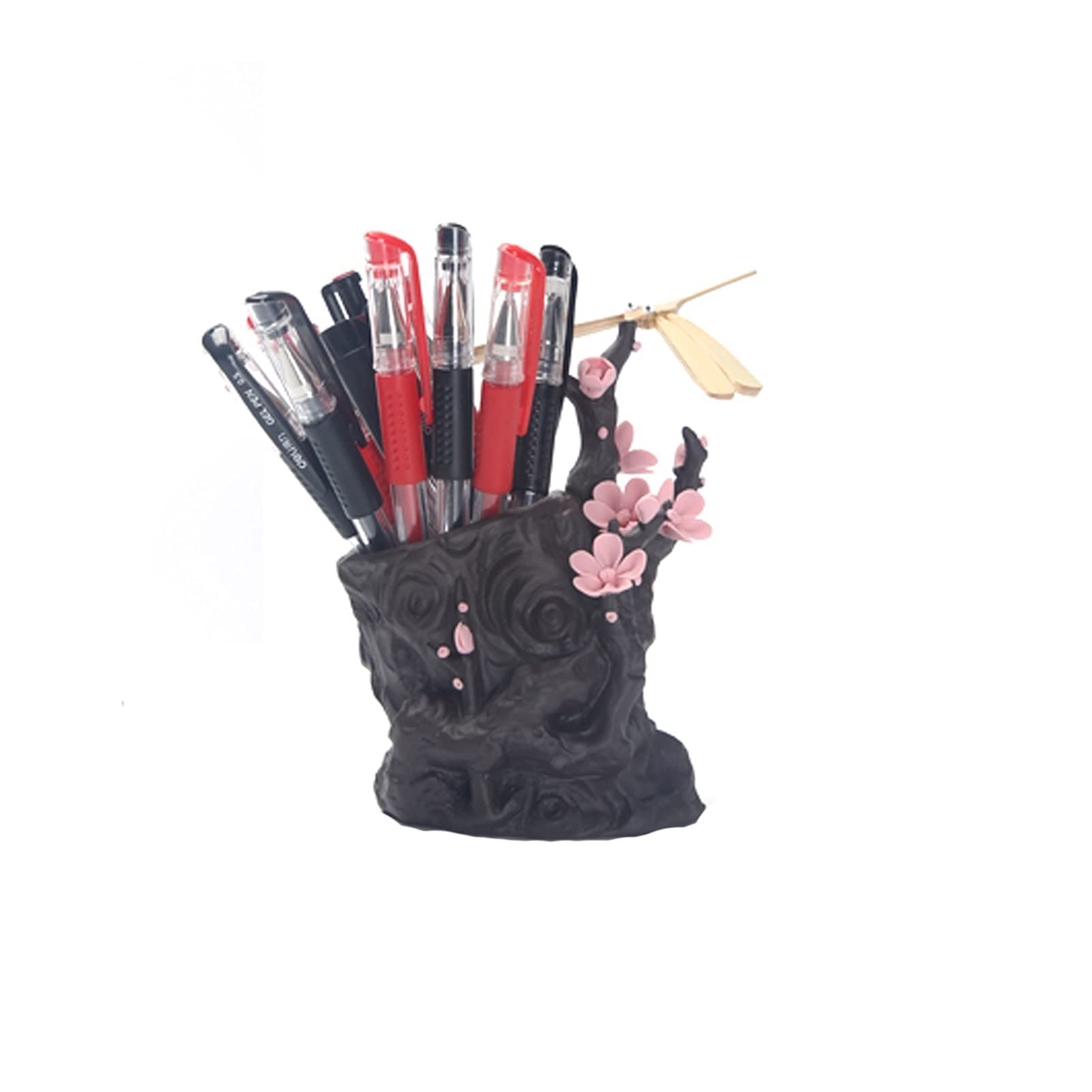 Bote para Pinceles Titular de la Pluma de cerámica Escritorio Organizador de Escritorio Titular del Titular de la Pluma, Organizador de Escritorio de cerámica Oficina, Aula contenedo