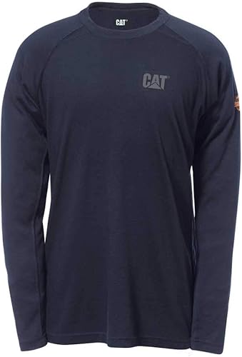 Caterpillar Camisa de trabajo de manga larga resistente al fuego de 6.7 oz