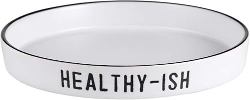 Plato de tapas, saludable, bandeja decorativa para servir, artículos esenciales para anfitriones de fiestas, 6.3 pulgadas