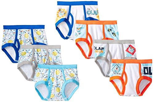 Handcraft Little Boys' Toddler Frozen Olaf 7 Pack Briefs