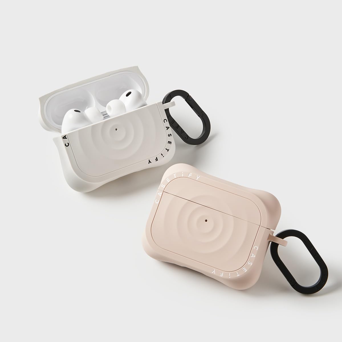 Amazon.com: CASETiFY Ripple Case for AirPods Pro 1/2 - White