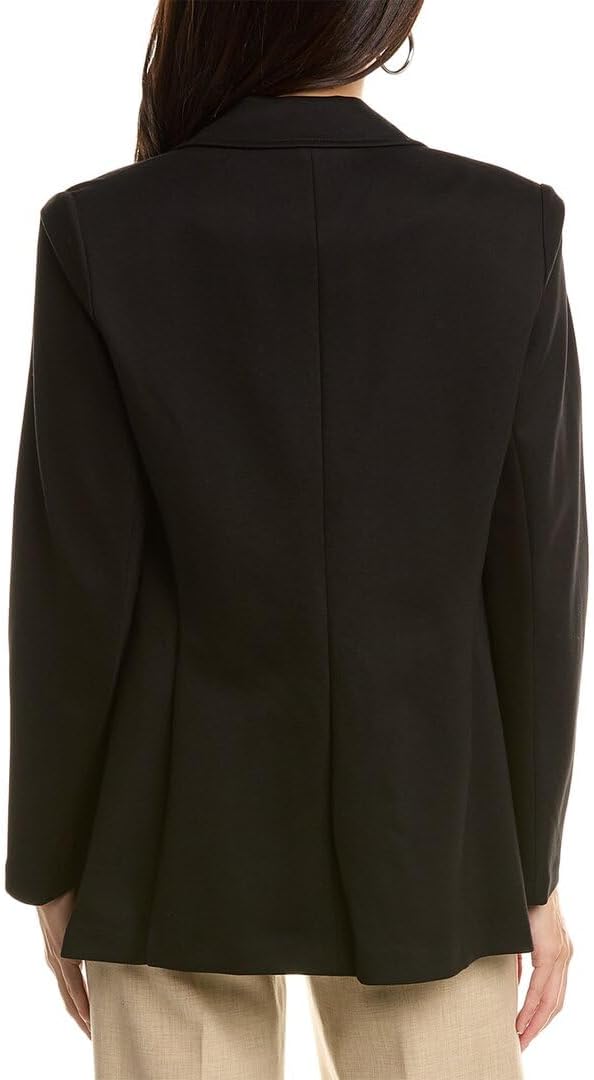 Anne Klein Womens Collection Compression Notch Collar Jacket - Image 2