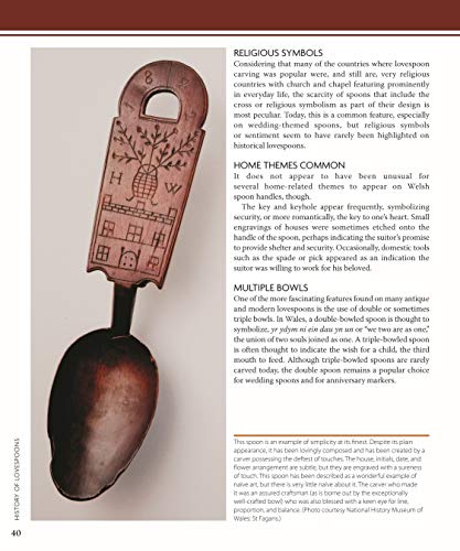 History of Lovespoons: The Art and Traditions of a Romantic Craft (Fox Chapel Publishing) Comprehensive Guide to History, Artifacts, Symbol Significance, Spoon Detail, and More with 250 Color Photos - Image 4
