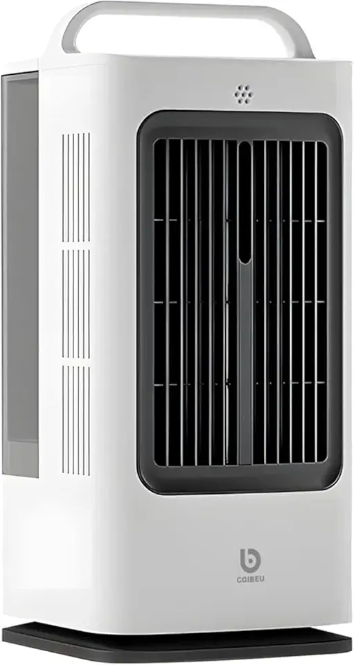 Climatizador Portátil Branco 110V – Com Controle Remoto, Refrigeração Rápida, Silencioso e Econômico para Casa ou Escritório